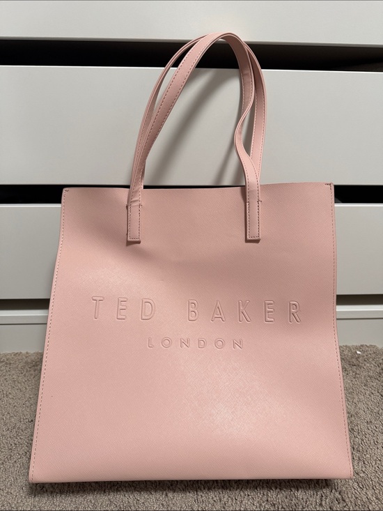 Ted Baker Handbags - Ted Baker Blush Pink Logo Tote